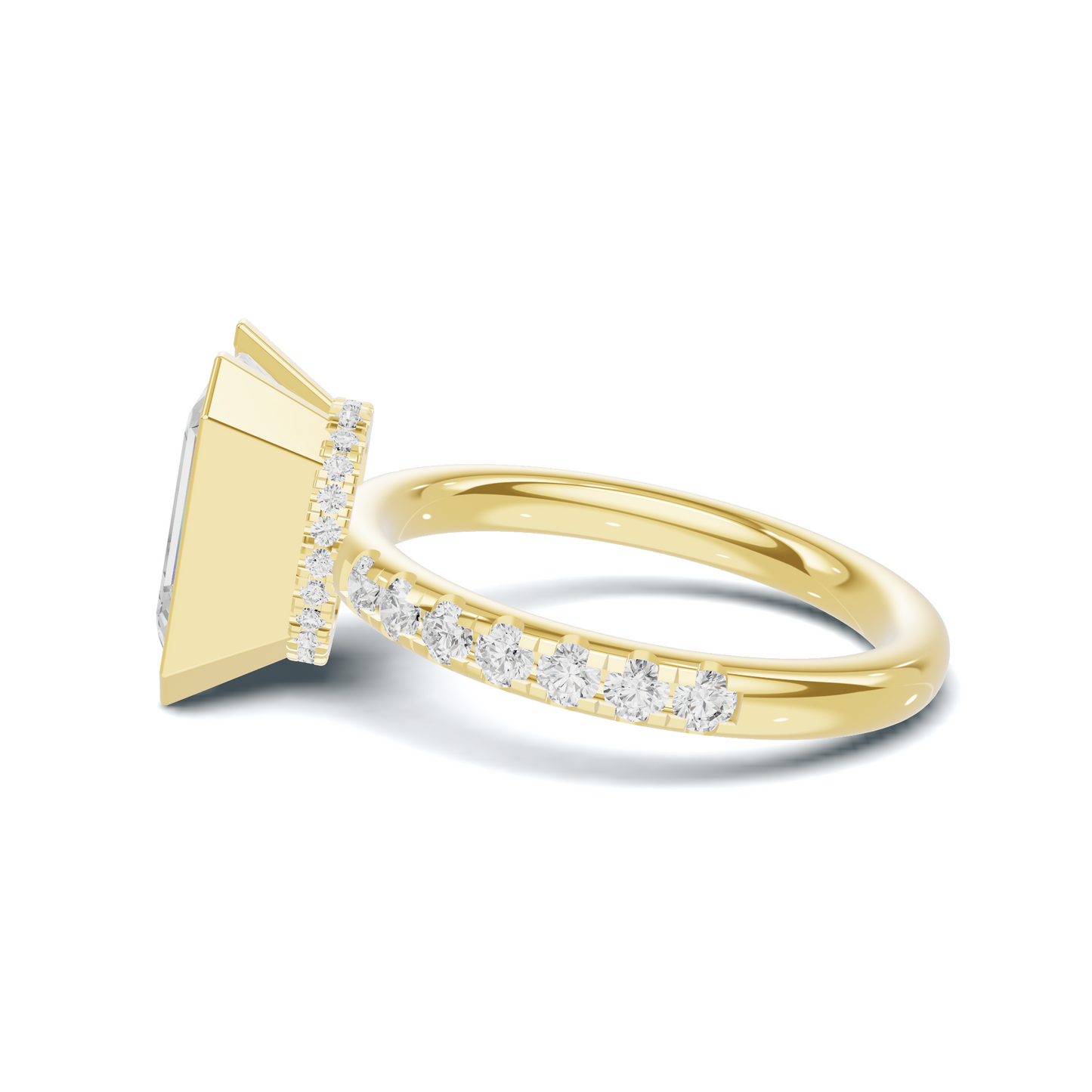Bezel Set Ring