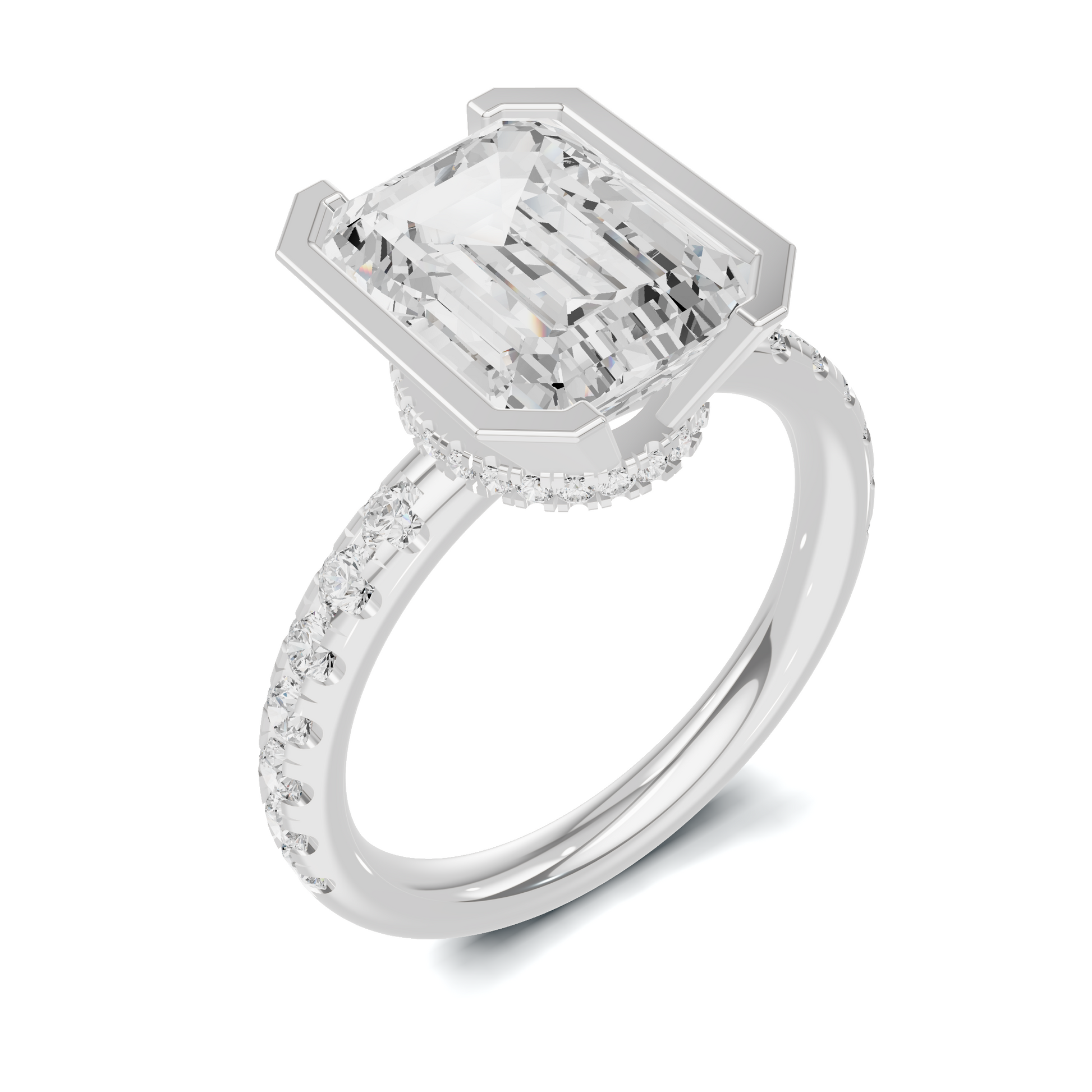 Bezel Set Ring