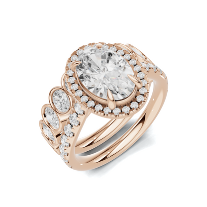 Bezel Set Stackable Ring