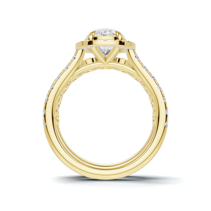 Bezel Set Stackable Ring