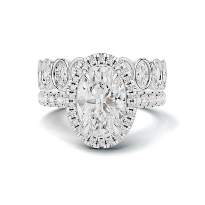 Bezel Set Stackable Ring