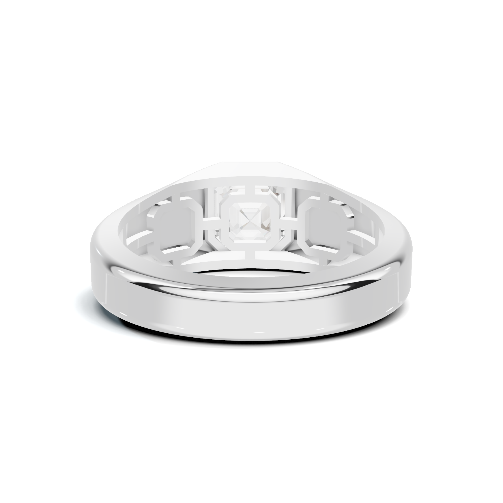 Bezel Set Statement Ring
