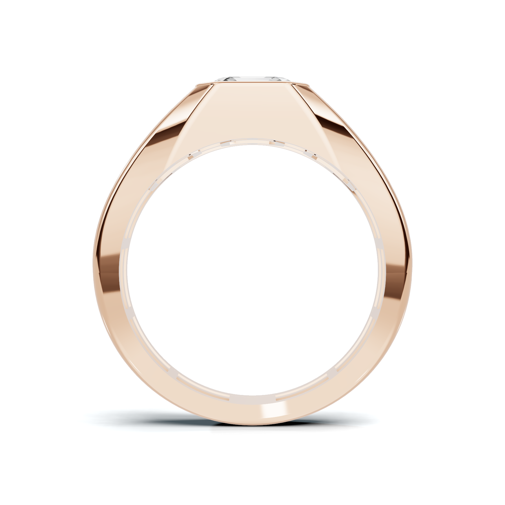 Bezel Set Statement Ring