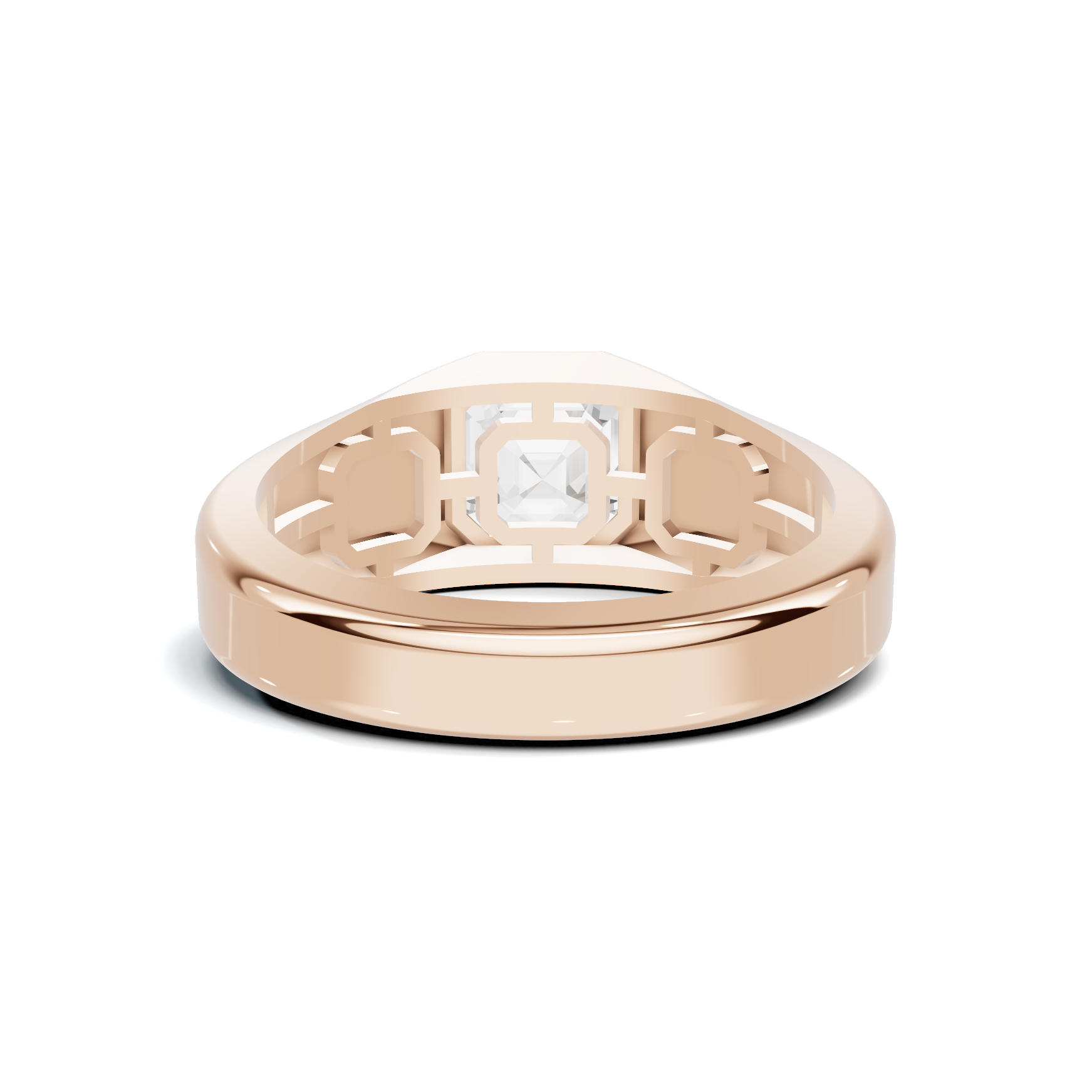Bezel Set Statement Ring