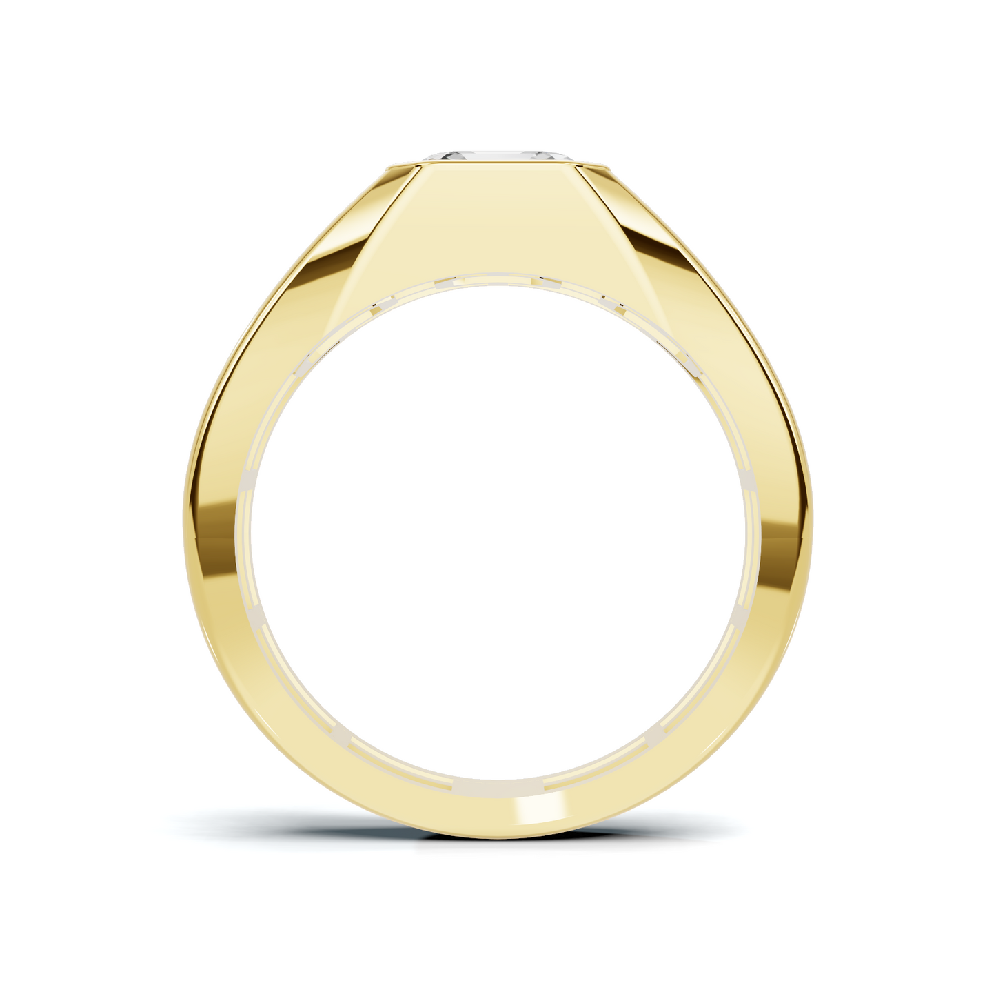 Bezel Set Statement Ring