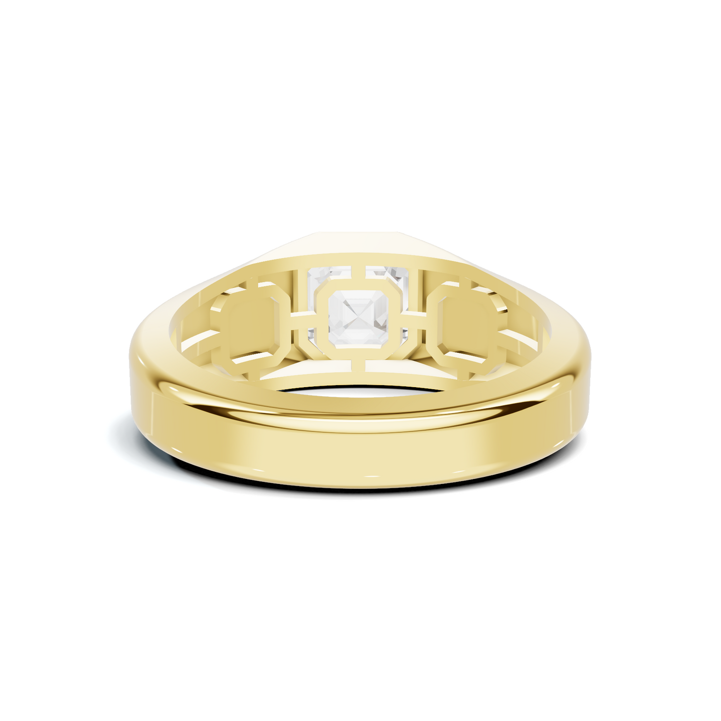 Bezel Set Statement Ring