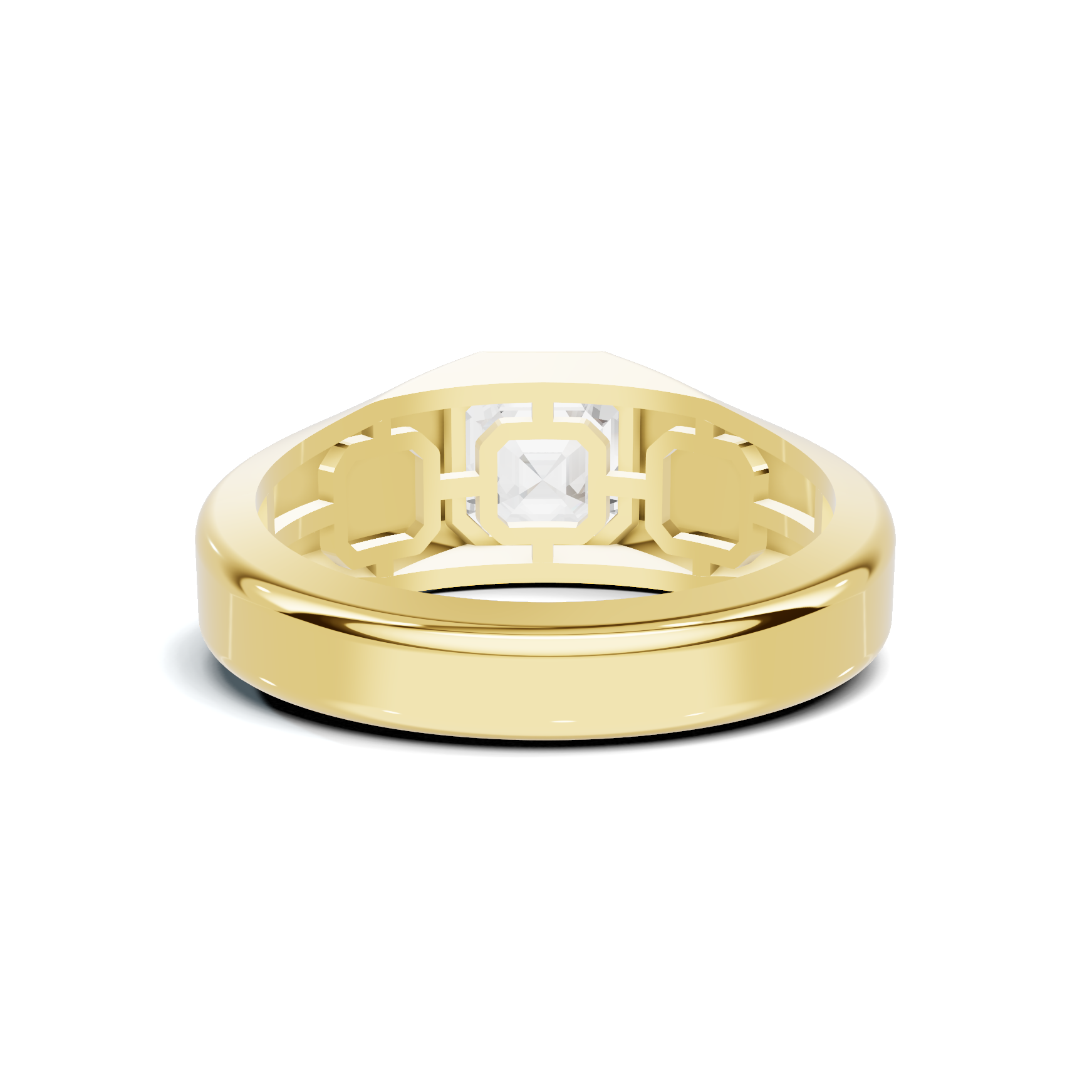 Bezel Set Statement Ring
