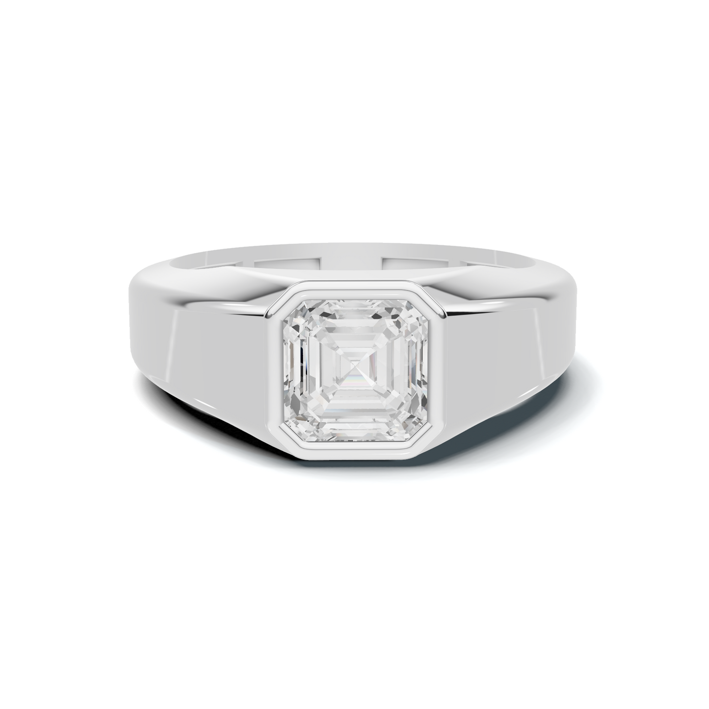 Bezel Set Statement Ring