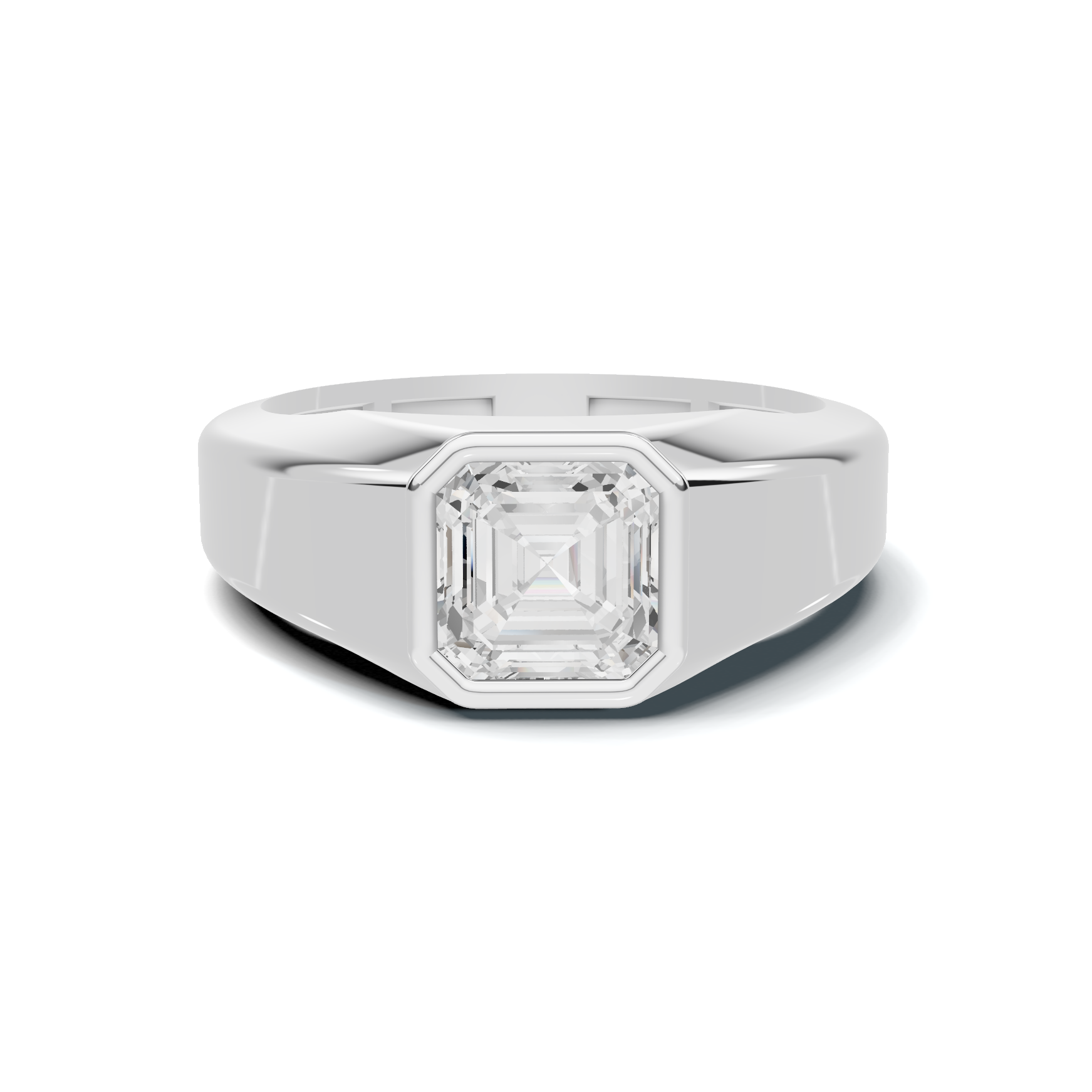 Bezel Set Statement Ring