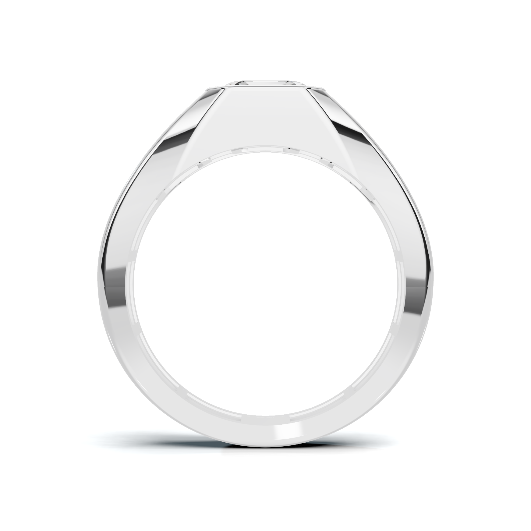 Bezel Set Statement Ring