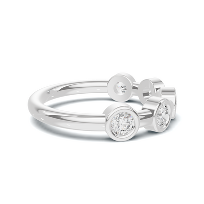 Bezel Set Station Ring