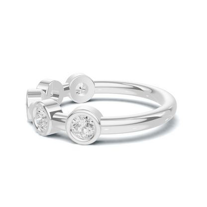 Bezel Set Station Ring
