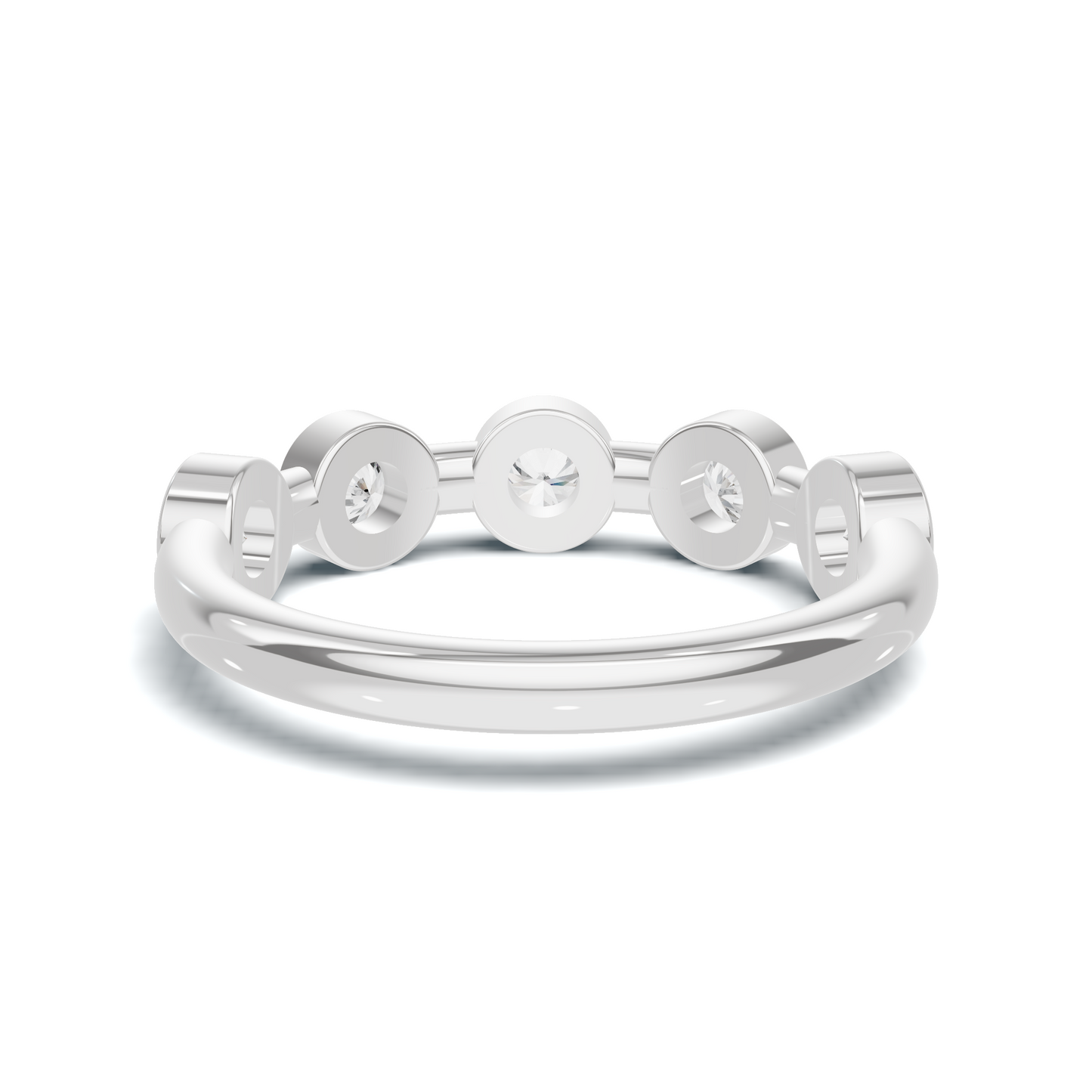 Bezel Set Station Ring