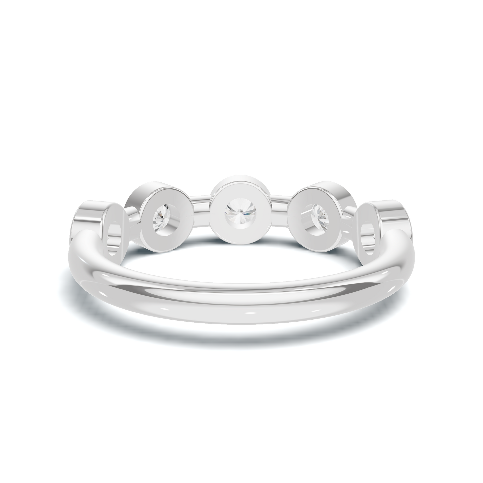 Bezel Set Station Ring