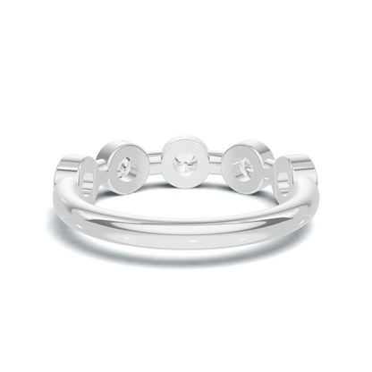 Bezel Set Station Ring