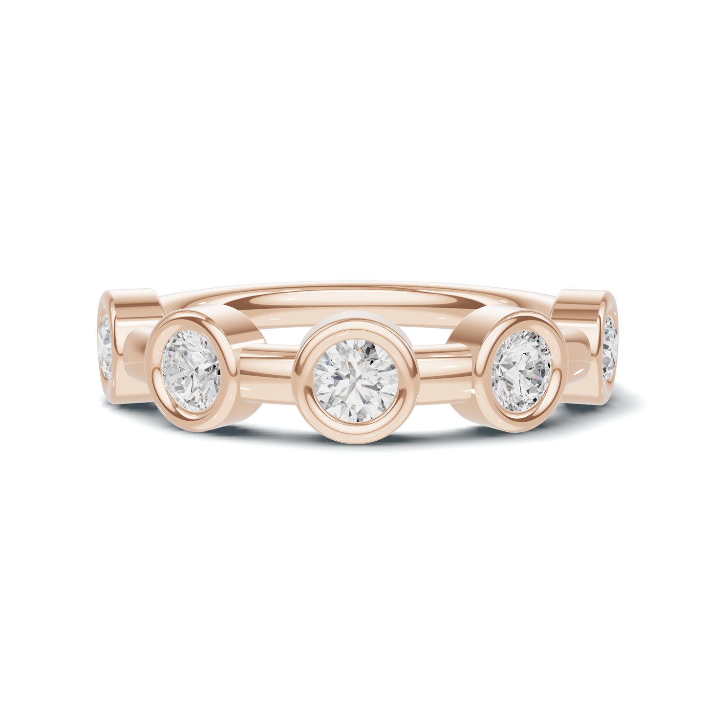 Bezel Set Station Ring