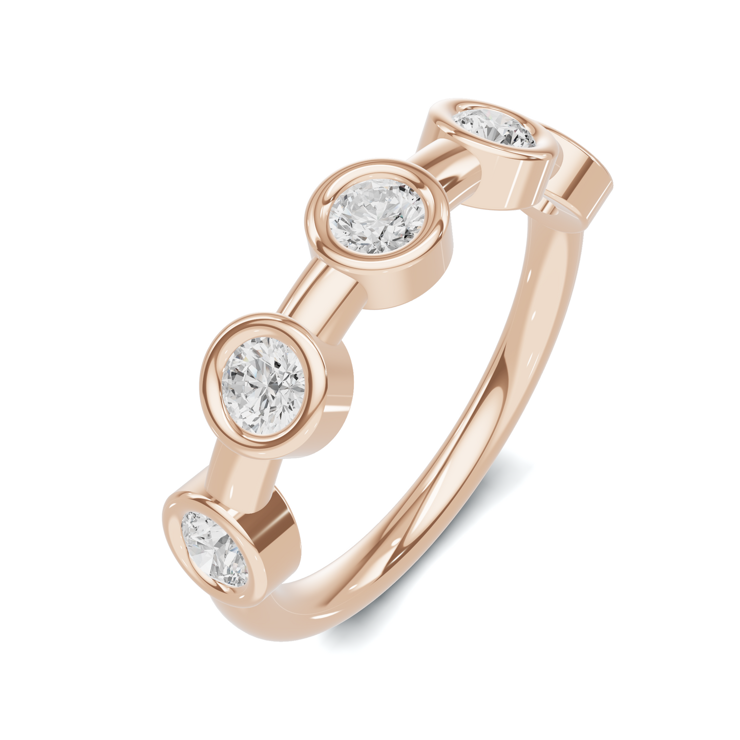Bezel Set Station Ring