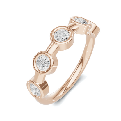 Bezel Set Station Ring