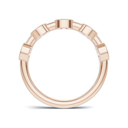Bezel Set Station Ring