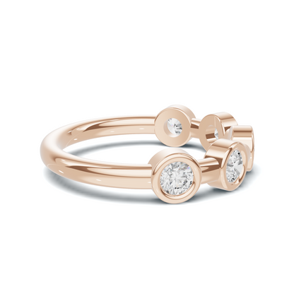 Bezel Set Station Ring