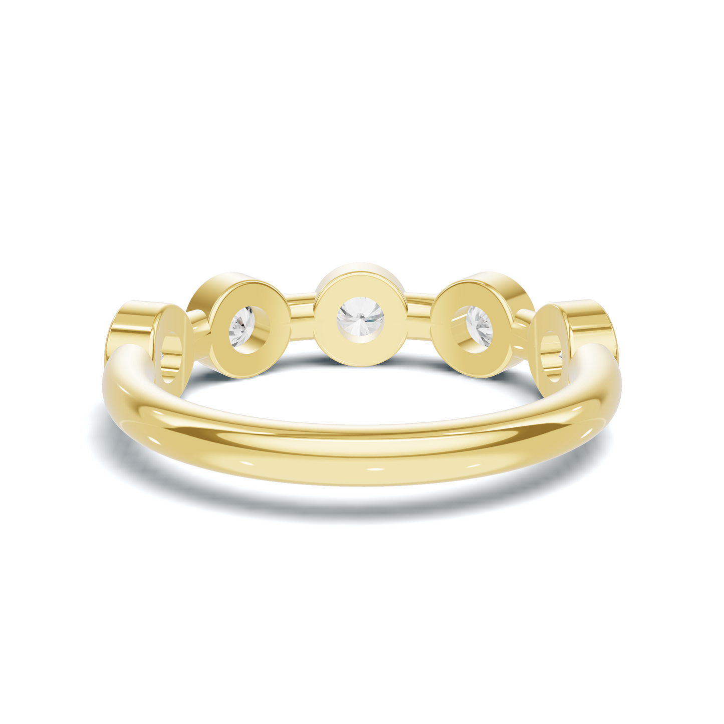 Bezel Set Station Ring