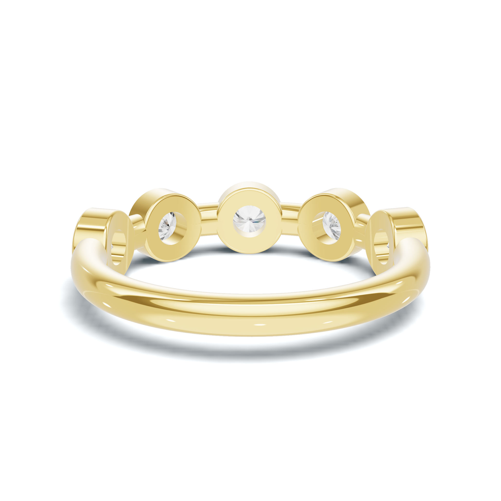 Bezel Set Station Ring