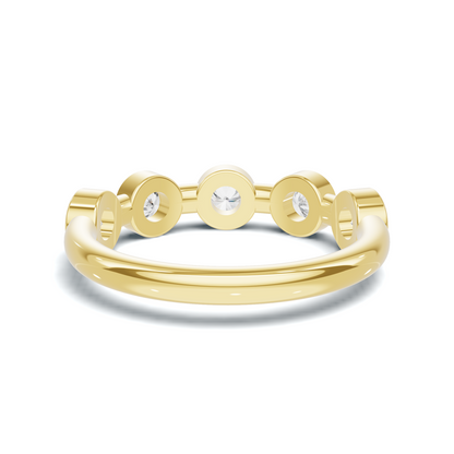 Bezel Set Station Ring