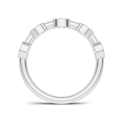 Bezel Set Station Ring