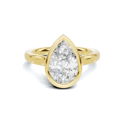 Bezel Solitaire Ring