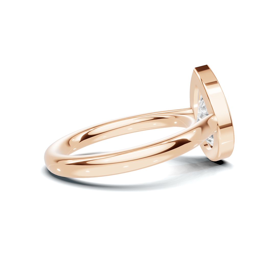 Bezel Solitaire Ring