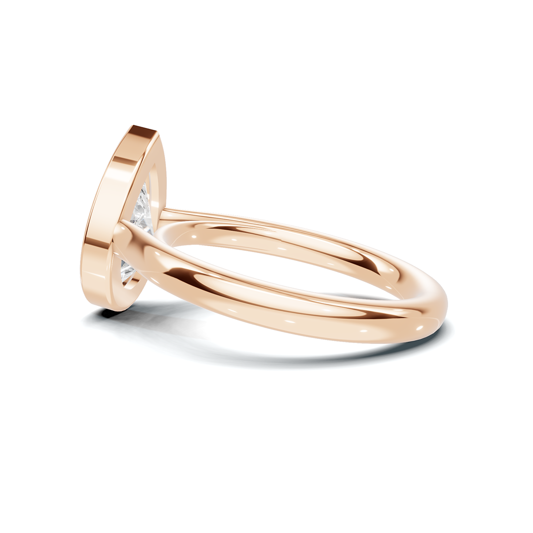 Bezel Solitaire Ring