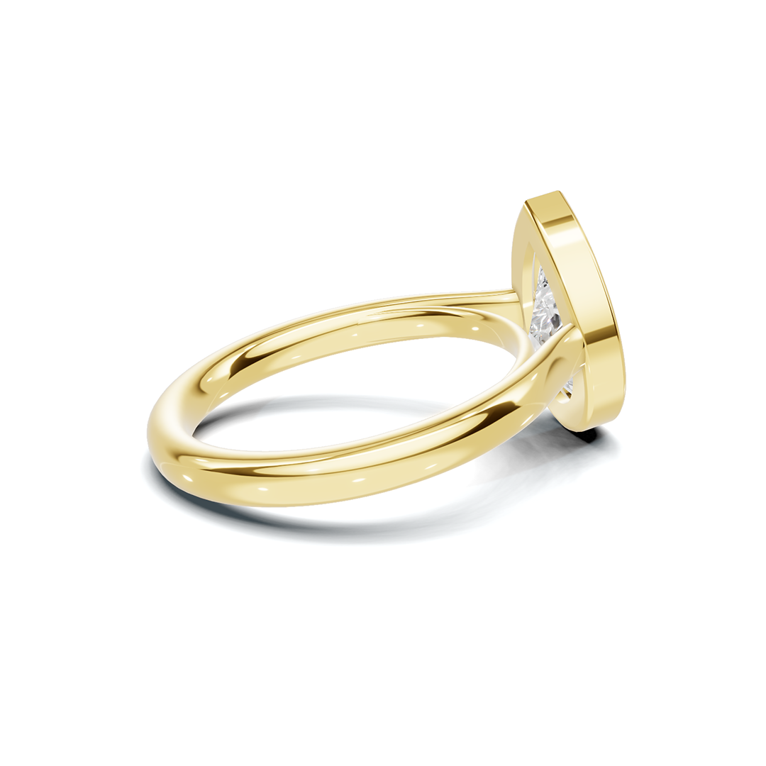 Bezel Solitaire Ring