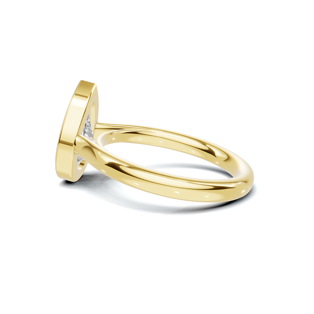 Bezel Solitaire Ring