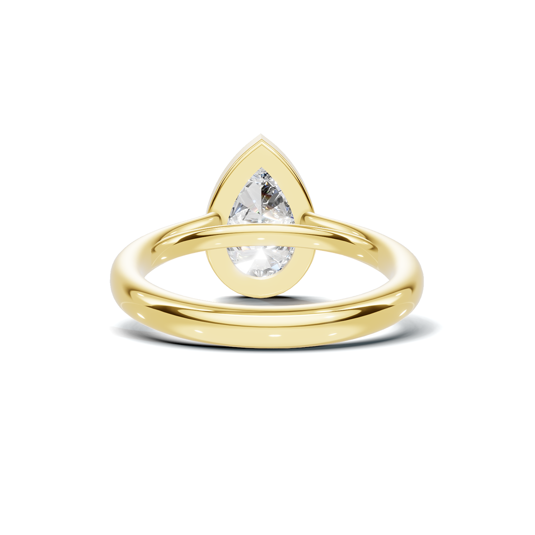 Bezel Solitaire Ring