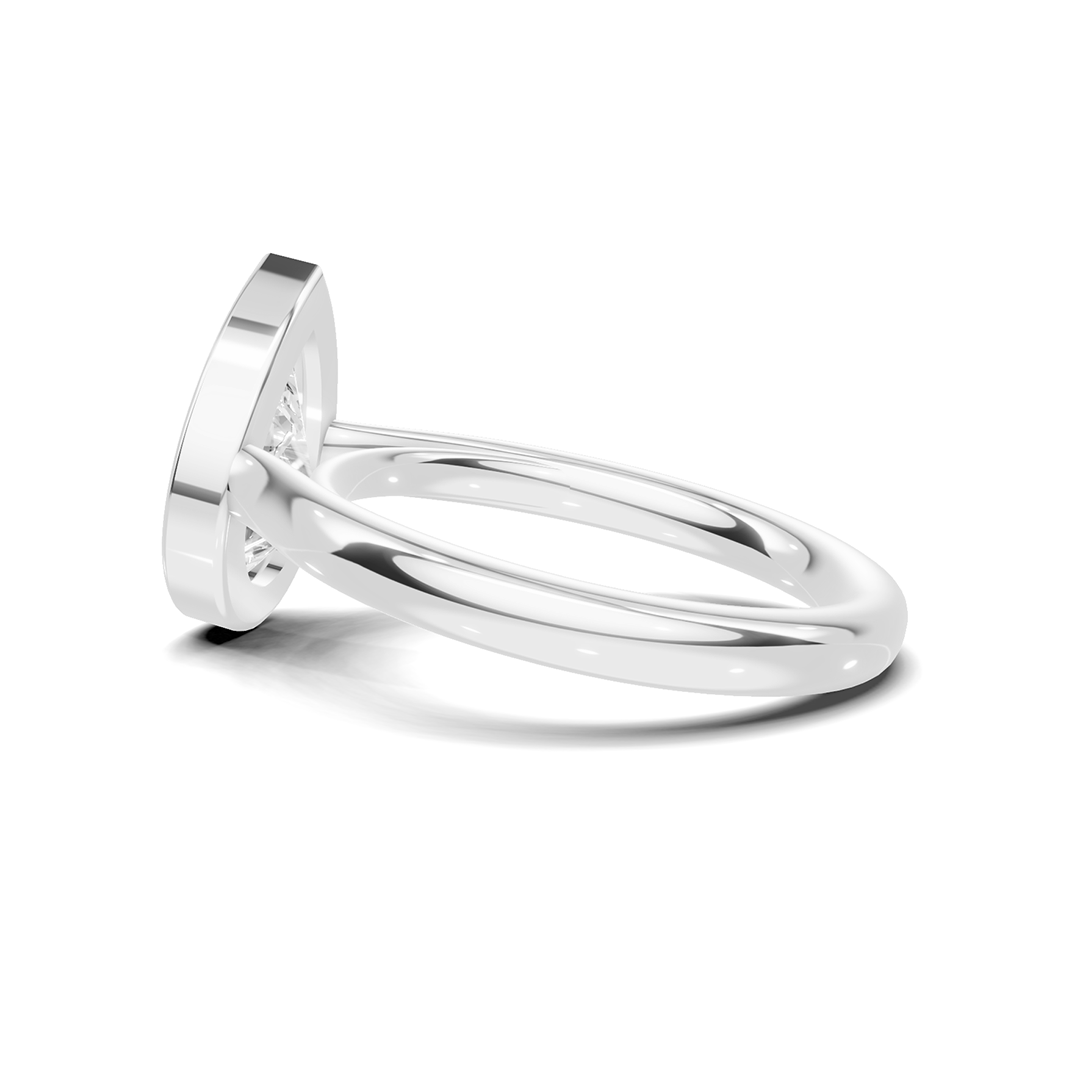 Bezel Solitaire Ring