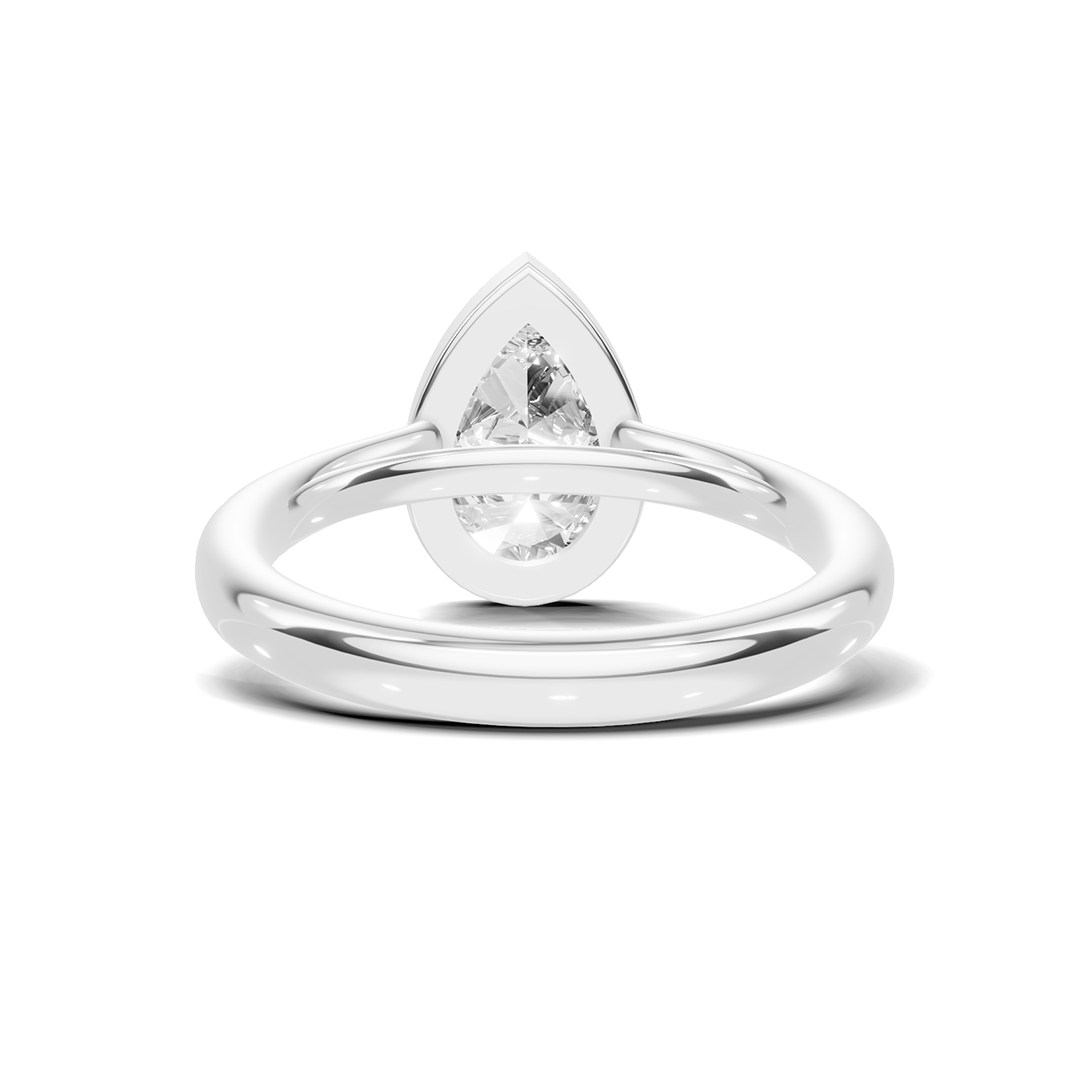 Bezel Solitaire Ring
