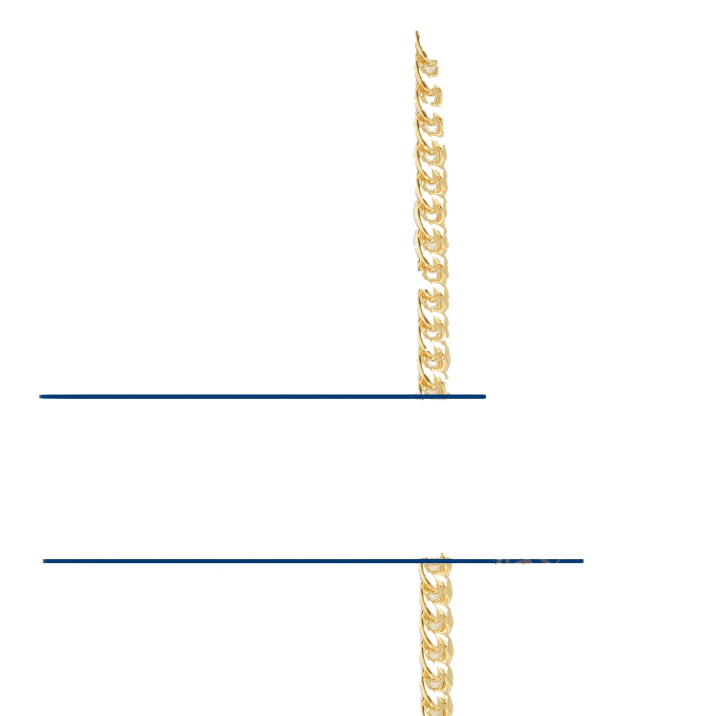 10K Yellow Gold Cuban Link 4.6mm Bracelet