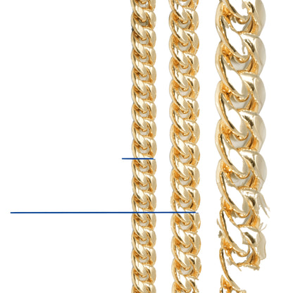 10K Yellow Gold Cuban Link 6.8mm Bracelet