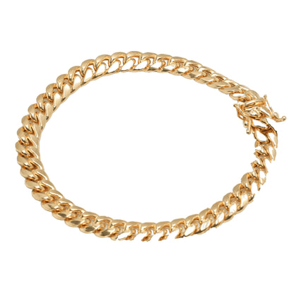 10K Yellow Gold Cuban Link 8.7mm Bracelet