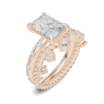 Braided Twisted Stackable Ring