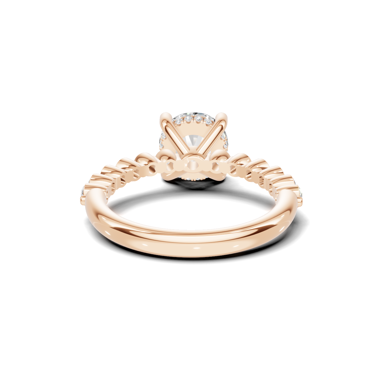 Brilliant Accented Pave Ring
