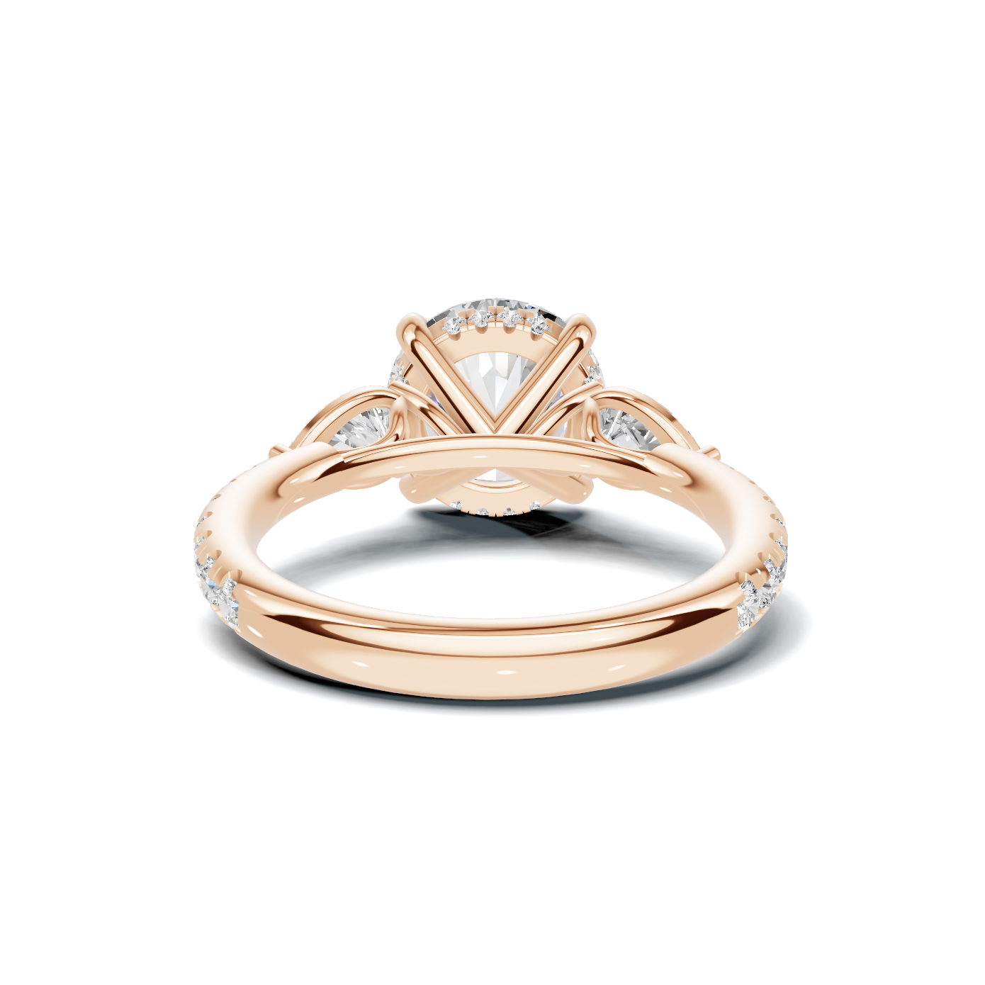 Brilliant Accented Side Ring
