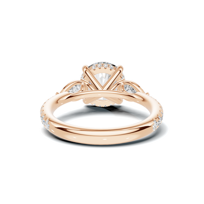Brilliant Accented Side Ring