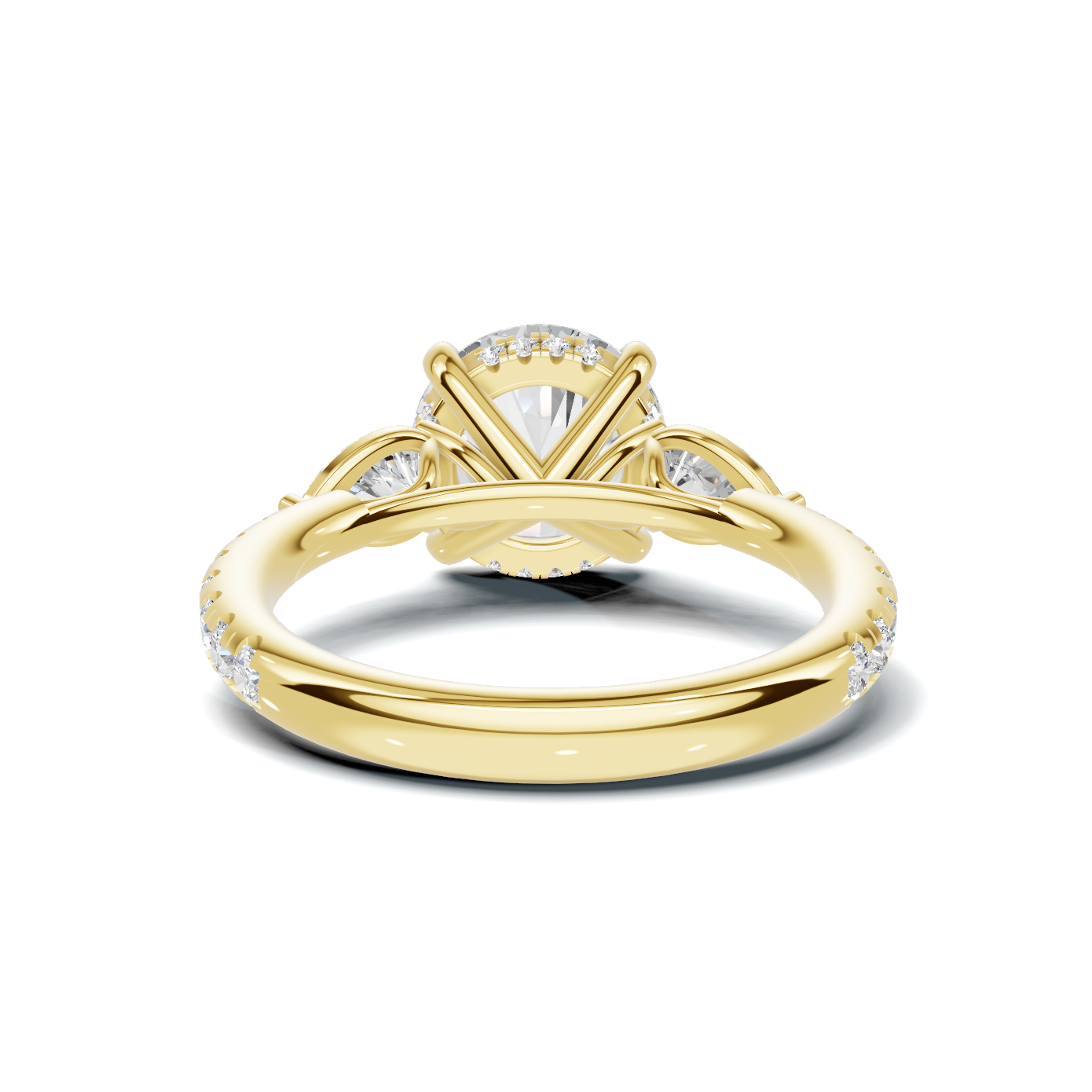 Brilliant Accented Side Ring