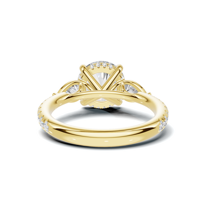 Brilliant Accented Side Ring