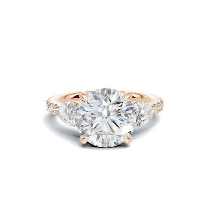 Brilliant Accented Side Ring