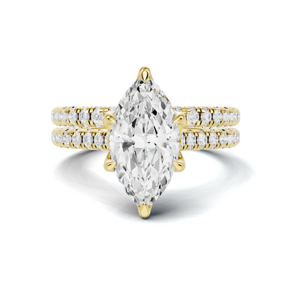 Brilliant Double Band Ring