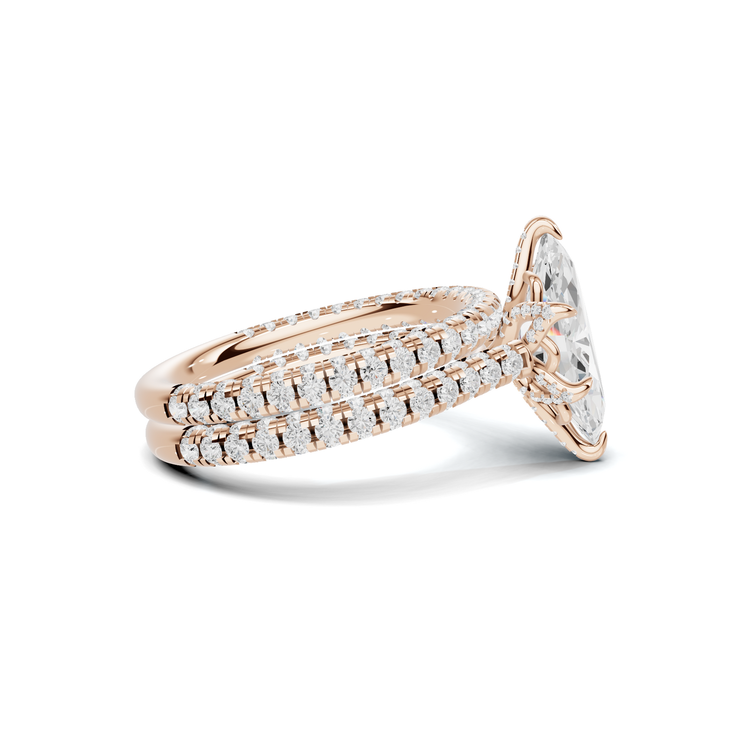 Brilliant Double Band Ring