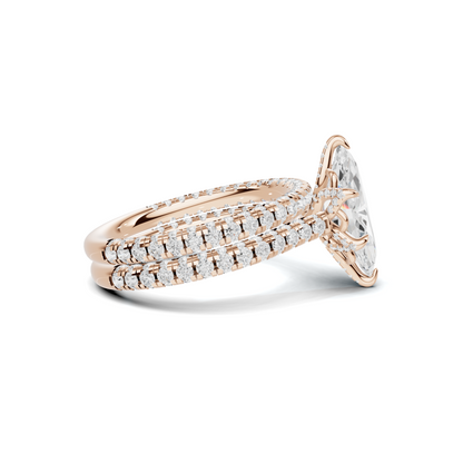Brilliant Double Band Ring