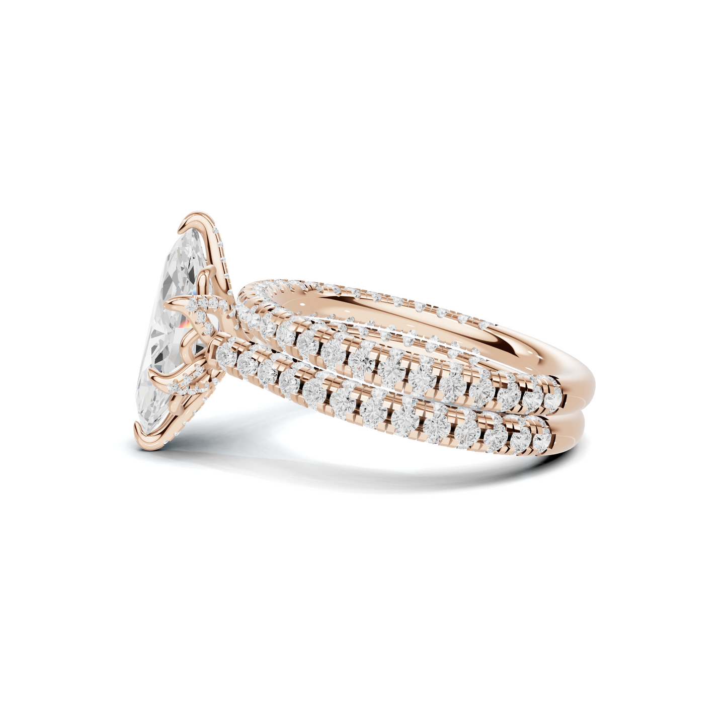 Brilliant Double Band Ring